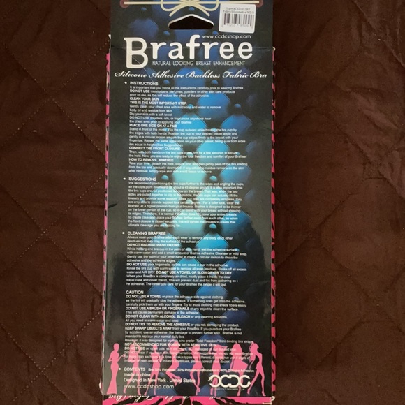 Bra free backless bra 34B - Picture 2 of 4